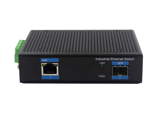 OPK-4500-1GX1GT Din-rail Umanaged Industrial Ethernet Switch (POE opcional) 1 porta