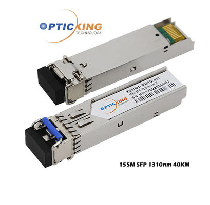 Módulo ótico do transceptor de Opticking 1310nm 40km 155Mbps SFP