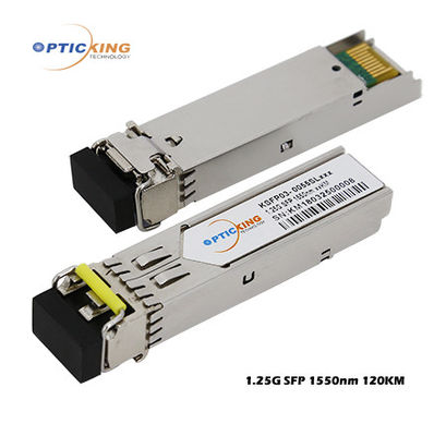 Módulo 1,25 de G SFP 1550nm 120km SFP LC para a rede do acesso